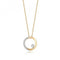 9ct Gold Diamond Circle Necklace ND124Diamond JewelleryND124