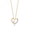 9ct Gold Diamond Heart Necklace ND126Diamond JewelleryND126