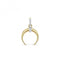 9ct Gold Diamond Horn Pendant PD182Diamond JewelleryPD182