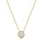 9ct Gold Diamond Illusion Rubover Necklace ND138Diamond JewelleryND138
