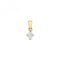 9ct Gold Diamond Illusion Set Pendant PD110Diamond JewelleryPD110