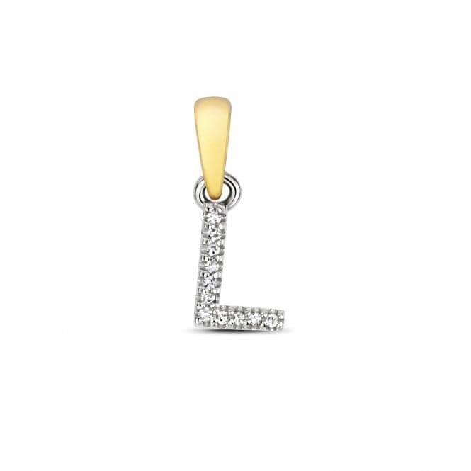 9ct Gold Diamond Initial L Pendant PD181/LDiamond JewelleryPD181/L