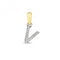 9ct Gold Diamond Initial V Pendant PD181/VDiamond JewelleryPD181/V