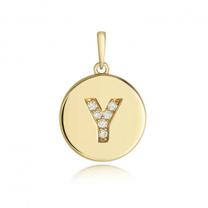 9ct Gold Diamond Initial Y Pendant PD179/YDiamond JewelleryPD179/Y