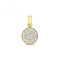 9ct Gold Diamond Pendant Set Around Pendant PD130Diamond JewelleryPD130