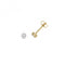 9ct Gold Diamond Round Illusion Set Studs ED112Diamond JewelleryED112