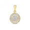 9ct Gold Diamond Set Around Pendant PD139Diamond JewelleryPD139