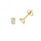 9ct Gold Diamond Single Stone Earrings ED181Diamond JewelleryED181