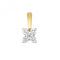 9ct Gold Diamond Studs Pendant PD180Diamond JewelleryPD180