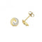 9ct Gold Diamond Swirl Earrings ED173Diamond JewelleryED173