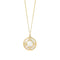 9ct Gold Mother of Pearl Pendant GP2364WElements GoldGP2364W