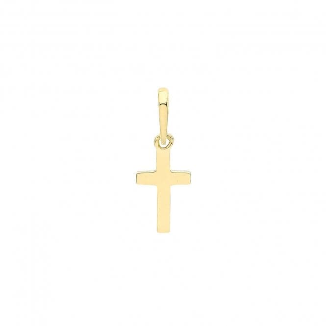 9ct Gold Plain Cross Pendant PN1273Acotis Gold JewelleryPN1273