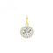 9ct Gold Round Zirconia Cluster Pendant PN1241Acotis Gold JewelleryPN1241