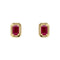 9ct Gold Ruby Earrings GE2479RElements GoldGE2479R