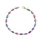 9ct Gold Tanzanite Amethyst Garnet Topaz Bracelet GB530Elements GoldGB530