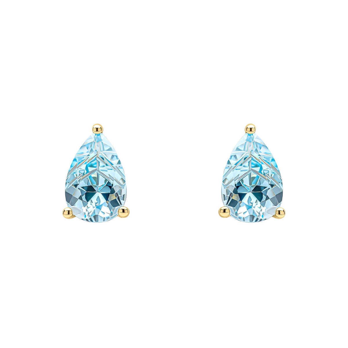 9ct Gold Topaz Earrings GE2486TElements GoldGE2486T