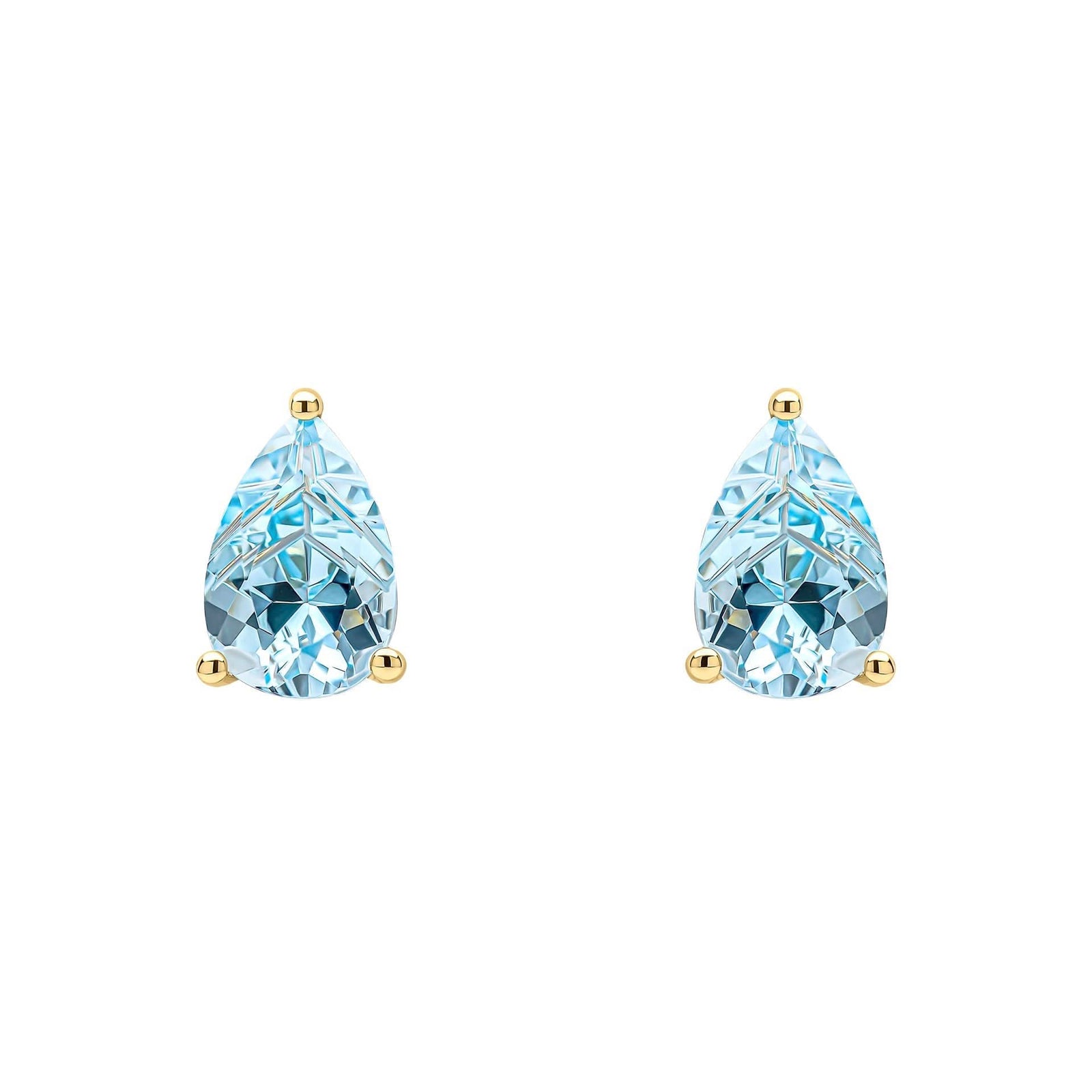 9ct Gold Topaz Earrings GE2486TElements GoldGE2486T