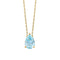 9ct Gold Topaz Necklace GN409TElements GoldGN409T
