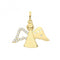 9ct Gold Zirconia Angel Pendant PN1268Acotis Gold JewelleryPN1268