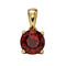 9ct January Garnet Pendant GP2189Elements GoldGP2189