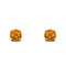 9ct November Citrine 4mm Stud Earrings GE2336Elements GoldGE2336