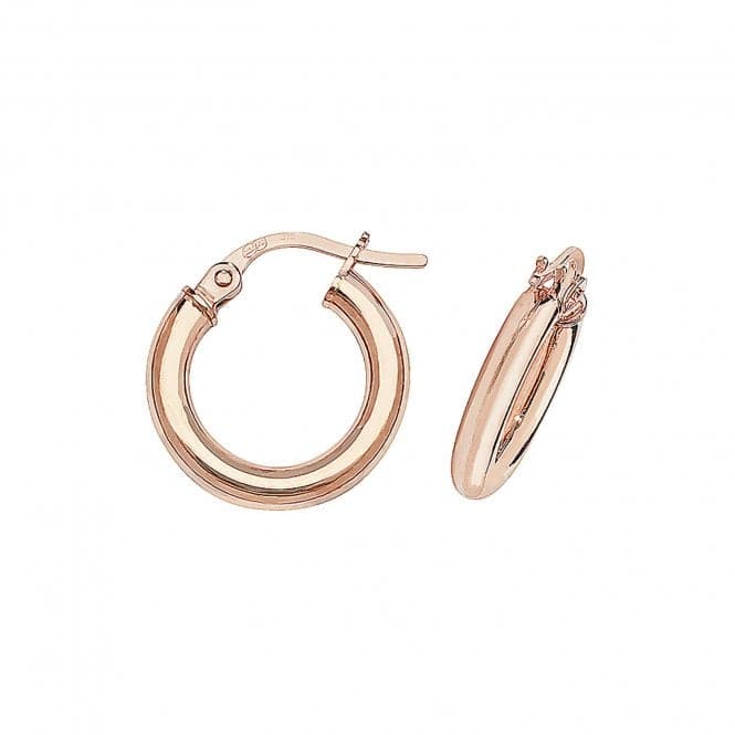 9ct Rose Gold 30mm Hoop Earrings ER531RAcotis Gold JewelleryER531R - 10