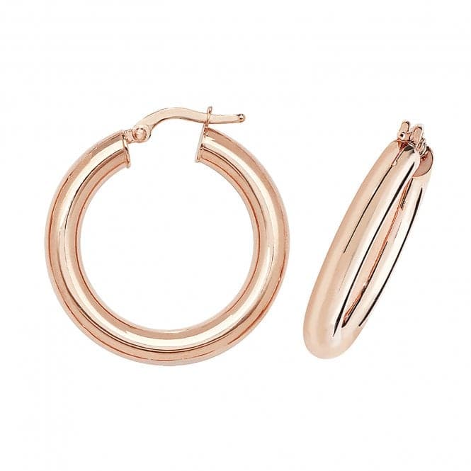 9ct Rose Gold 50mm Hoop Earrings ER1004RAcotis Gold JewelleryER1004R - 20