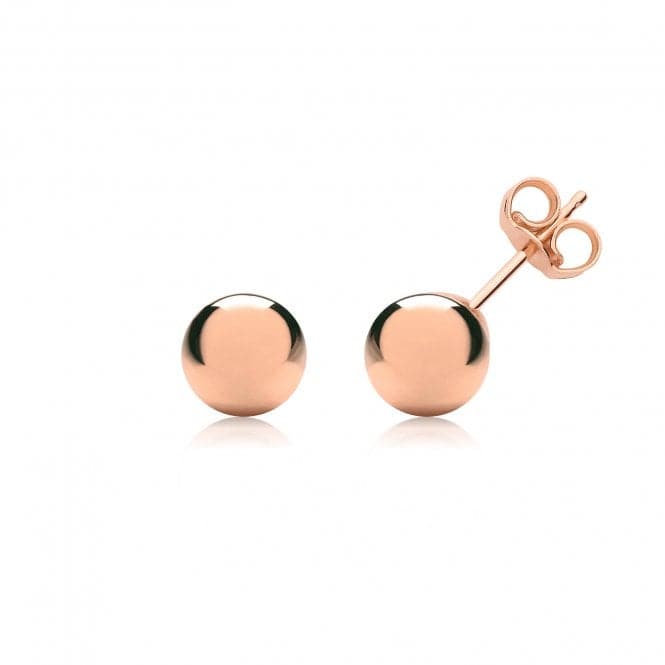 9ct Rose Gold 6mm Ball Stud Earrings ES204RAcotis Gold JewelleryES204R