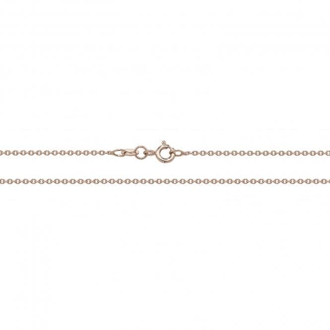 9ct Rose Gold Cable Chain CH435RAcotis Gold JewelleryCH435R/24