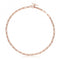9ct Rose Gold Hollow Necklace NK449Acotis Gold JewelleryNK449