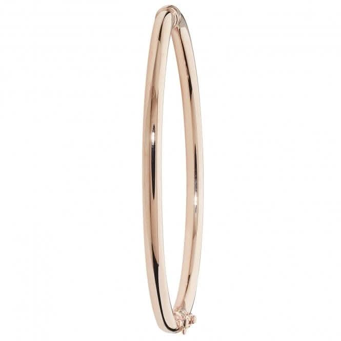 9ct Rose Gold Ladies Hinged Bangle BN376RAcotis Gold JewelleryBN376R
