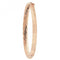 9ct Rose Gold Ladies Hinged Bangle BN397RAcotis Gold JewelleryBN397R