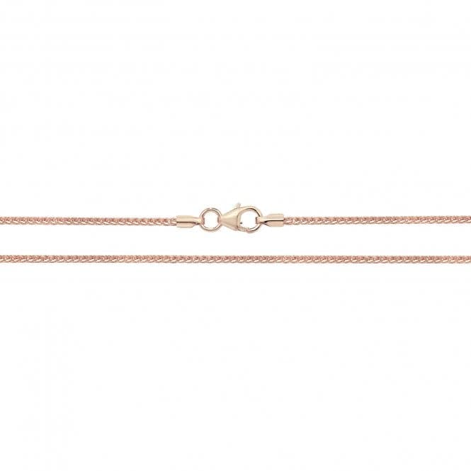 9ct Rose Gold Spiga Chain CH487RAcotis Gold JewelleryCH487R/22