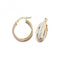 9ct Tri Col Gold 20mm Hoop Earrings ER1000Acotis Gold JewelleryER1000 - 15