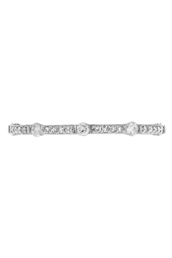 9ct White Gold 0.15ct Diamond Eternity RingThe Fine CollectiveBA0072415 - L