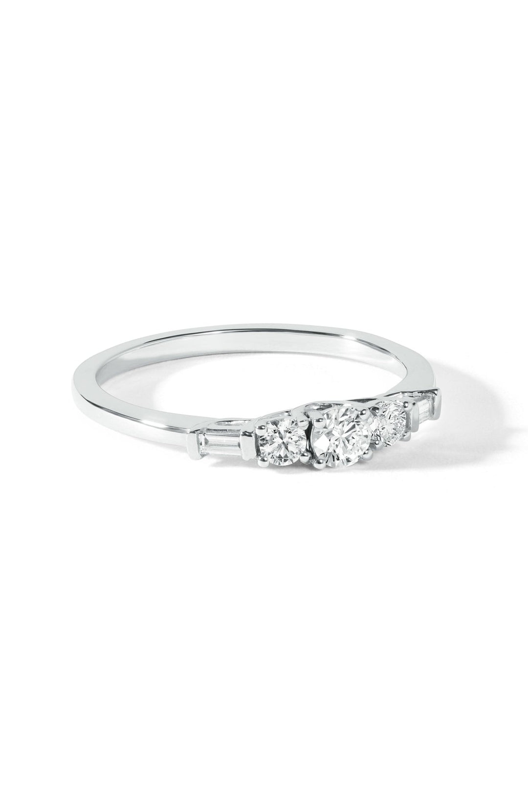 9ct White Gold 0.33ct Diamond RingThe Fine CollectiveBA0063611 - L