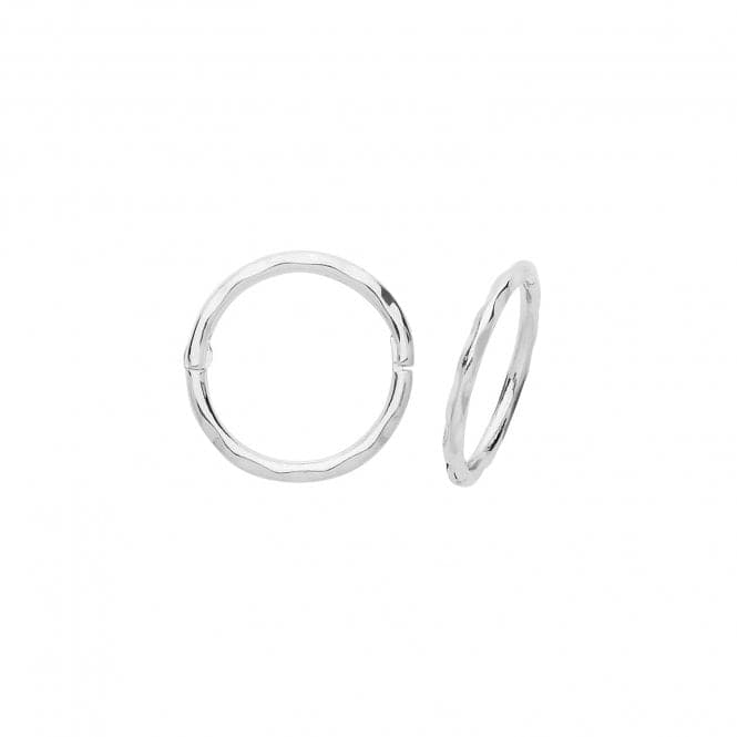 9ct White Gold 10mm Hinged Hoops ER1169WAcotis Gold JewelleryER1169W