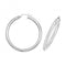 9ct White Gold 30mm Hoop Earrings ER524WAcotis Gold JewelleryER524W