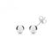 9ct White Gold 5mm Ball Stud Earrings ES203WAcotis Gold JewelleryES203W