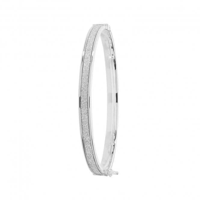 9ct White Gold Babies Hinged Bangle BN387BWAcotis Gold JewelleryBN387BW