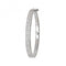 9ct White Gold Babies Zirconia 5mm Bangle BN248WAcotis Gold JewelleryBN248W