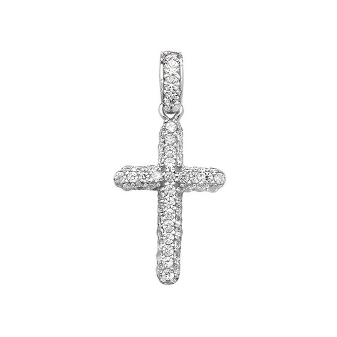 9ct White Gold Cross Pendant PN180Acotis Gold JewelleryPN180