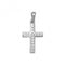 9ct White Gold Cross Zirconia Pendant PN088WAcotis Gold JewelleryPN088W