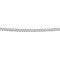 9ct White Gold Curb 41 - 46cm Ext Chain Necklace GN193Elements GoldGN193