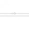 9ct White Gold Dc Single Link Wheat Chain CH236WAcotis Gold JewelleryCH236W/16