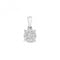 9ct White Gold Diamond Brilliant Illusion Pendant PD175WDiamond JewelleryPD175W