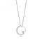 9ct White Gold Diamond Circle Necklace ND124WDiamond JewelleryND124W