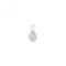 9ct White Gold Diamond Cluster Pendant PD154WDiamond JewelleryPD154W