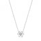 9ct White Gold Diamond Daisy Necklace ND122WDiamond JewelleryND122W