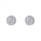 9ct White Gold Diamond Earrings GE2463Elements GoldGE2463